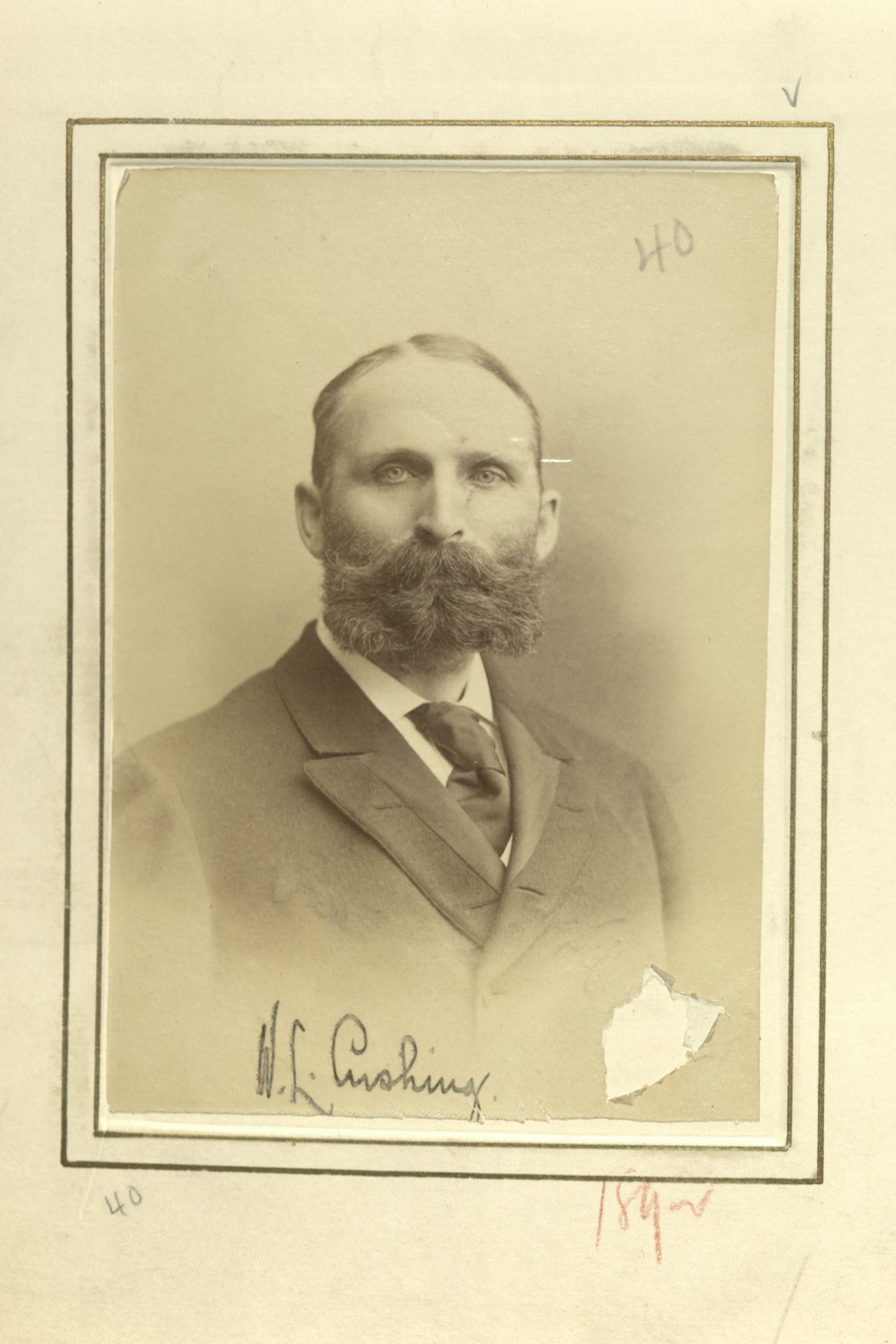 Member portrait of William Lee Cushing
